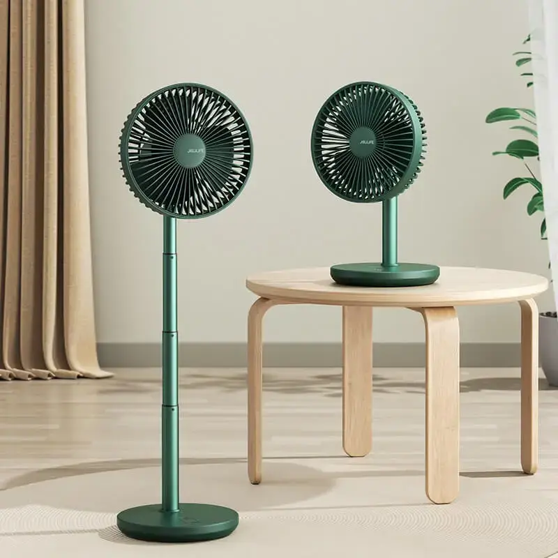 JISULIFE FA13P Oscillating Extendable Desk Fan 8000mAh (New...